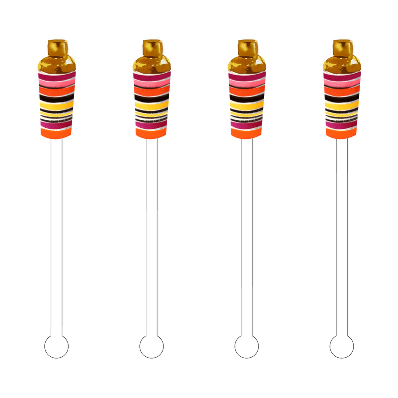 MOD SHAKER ACRYLIC STIR STICKS