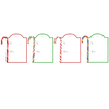 CANDY CANES WRITABLE ACRYLIC GIFT TAG COMBO
